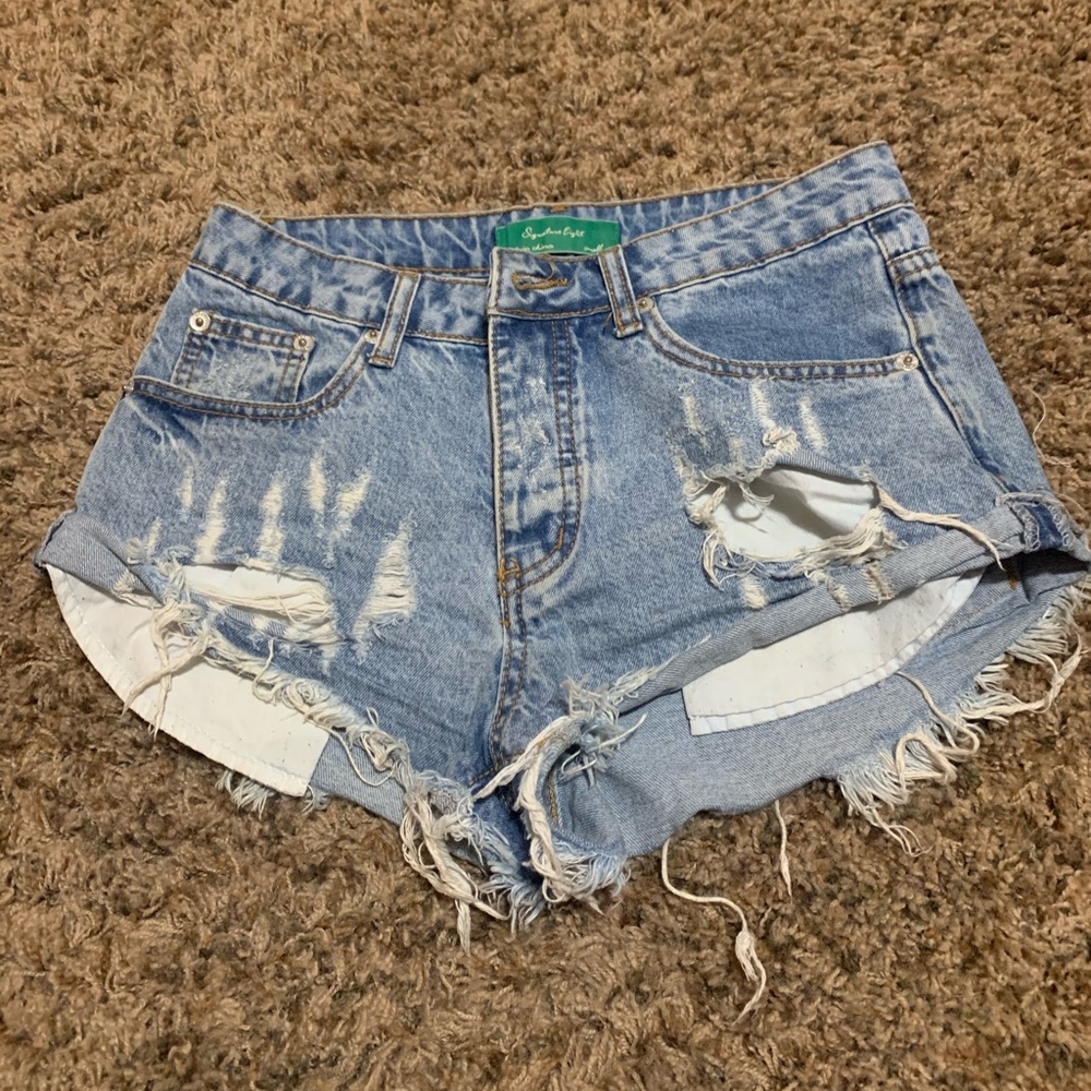 Jean shorts